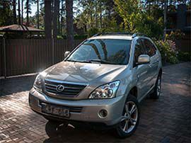 Lexus RX nuoma Vilniuje